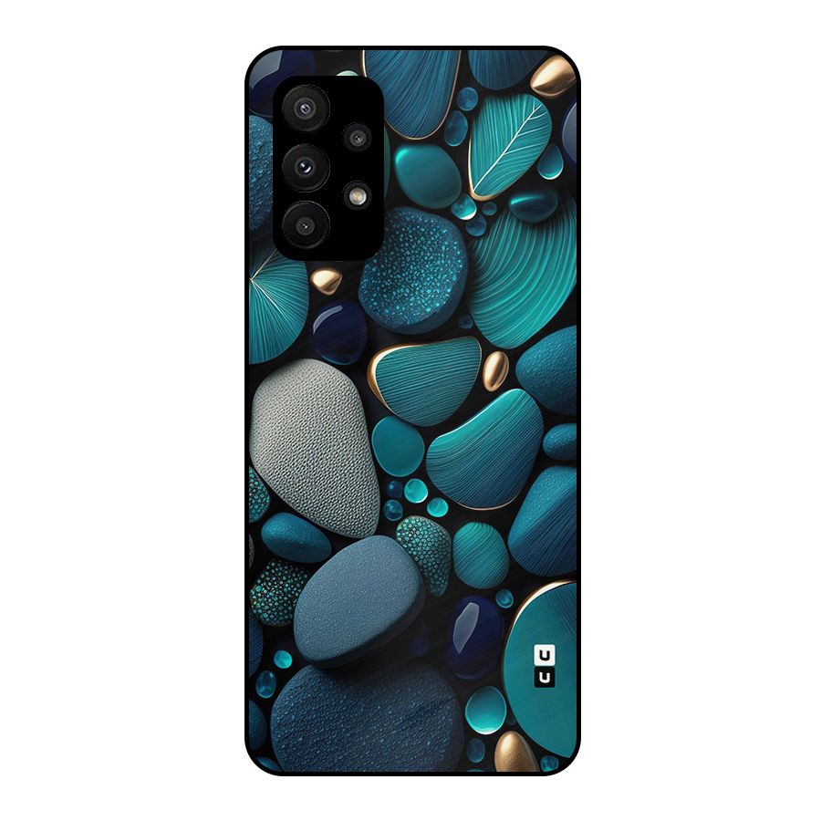 Beautiful Pebble Stones Metal Back Case for Galaxy A23