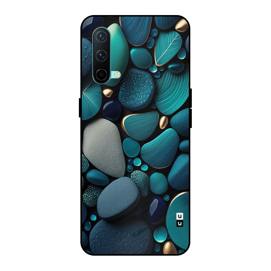 Beautiful Pebble Stones Metal Back Case for Nord CE 5g