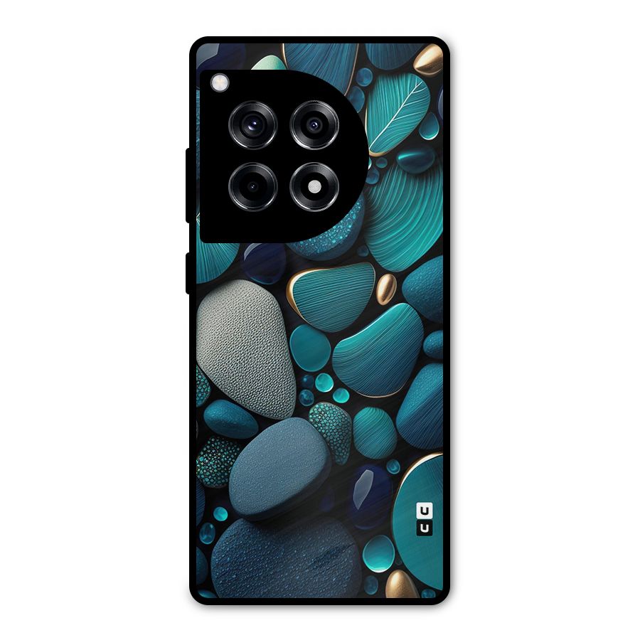 Beautiful Pebble Stones Metal Back Case for OnePlus 12R