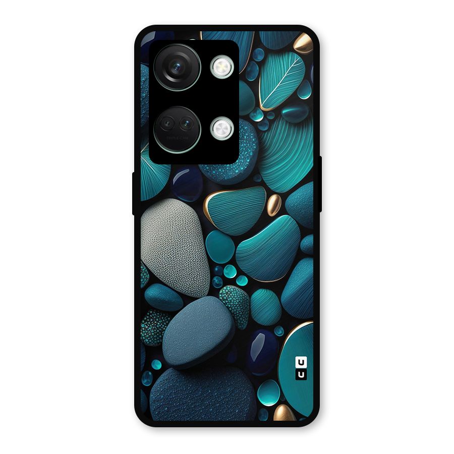 Beautiful Pebble Stones Metal Back Case for OnePlus Nord 3