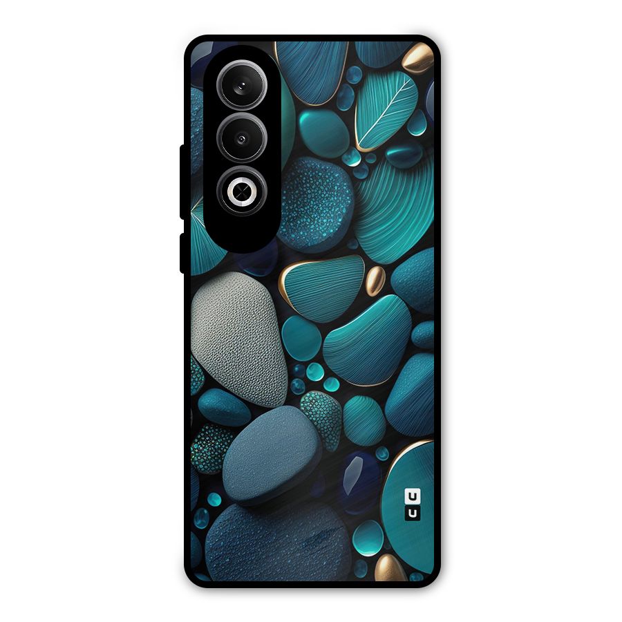 Beautiful Pebble Stones Metal Back Case for OnePlus Nord CE4