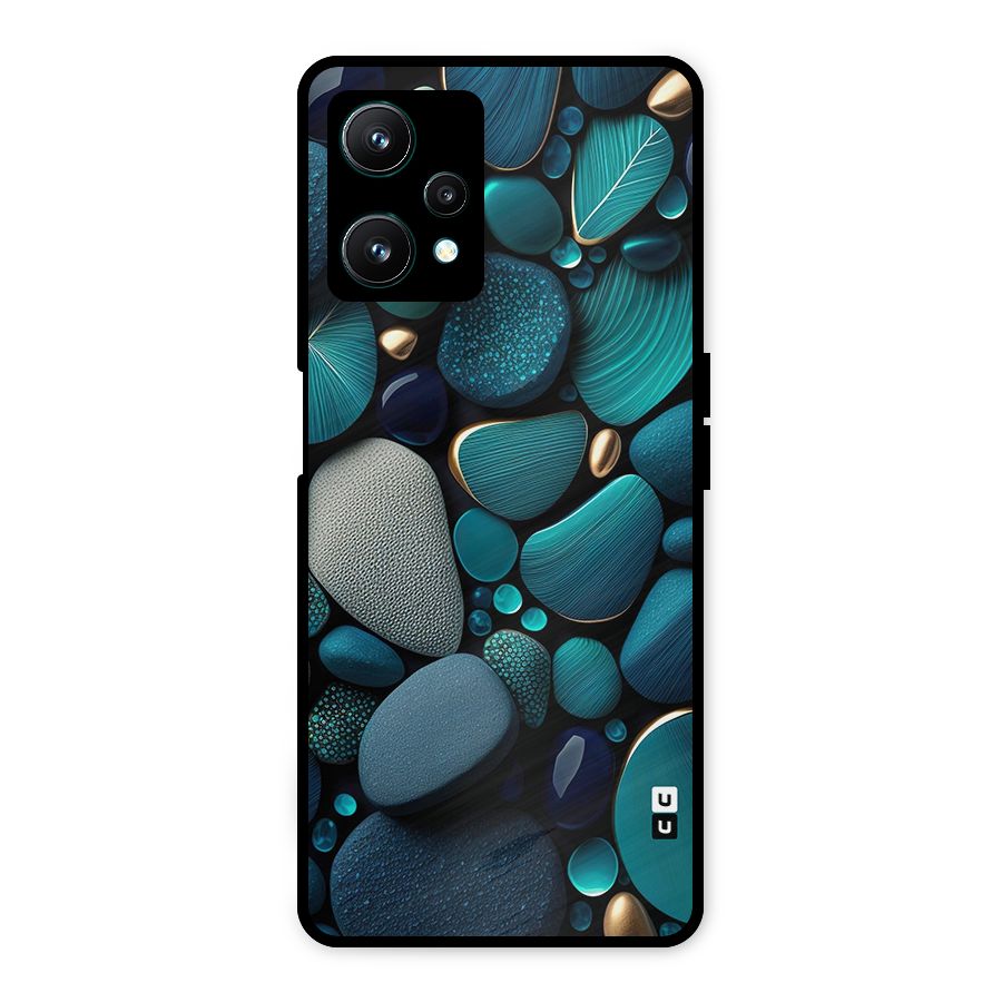 Beautiful Pebble Stones Metal Back Case for Realme 9 Pro 5G