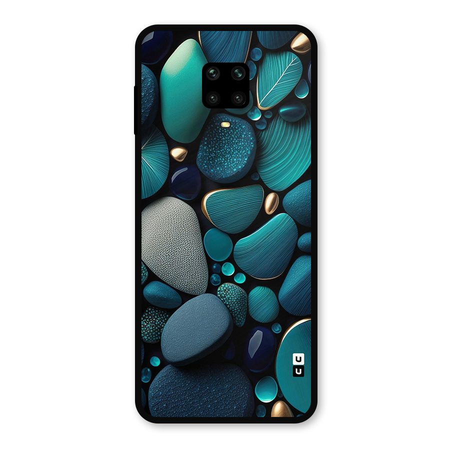 Beautiful Pebble Stones Metal Back Case for Redmi Note 10 Lite