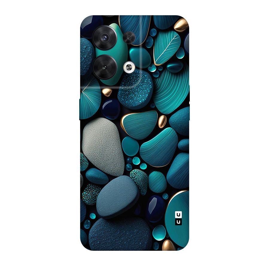 Beautiful Pebble Stones Original Polycarbonate Back Case for Oppo Reno8 5G
