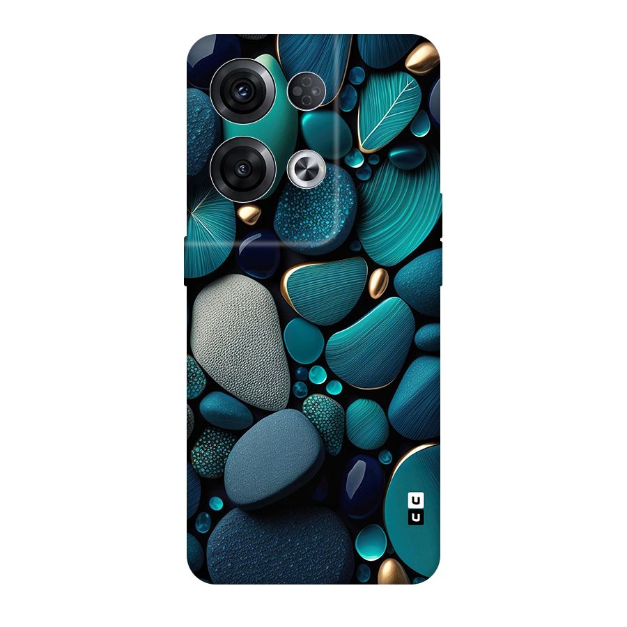 Beautiful Pebble Stones Original Polycarbonate Back Case for Oppo Reno8 Pro 5G