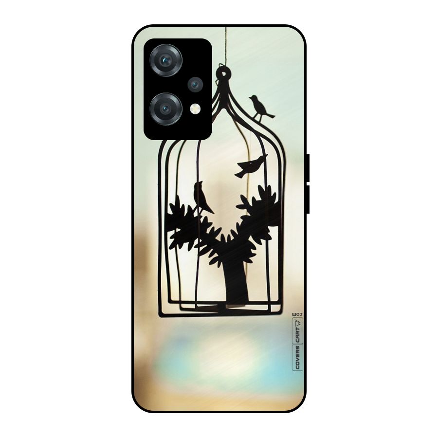 Beautiful Pegion Cage Metal Back Case for OnePlus Nord CE 2 Lite 5G