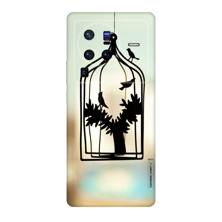 Beautiful Pegion Cage Original Polycarbonate Back Case for Vivo X80