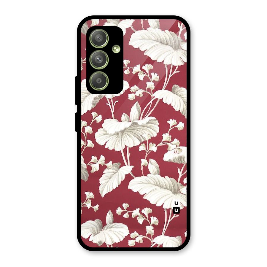 Beautiful Petals Glass Back Case for Galaxy A54