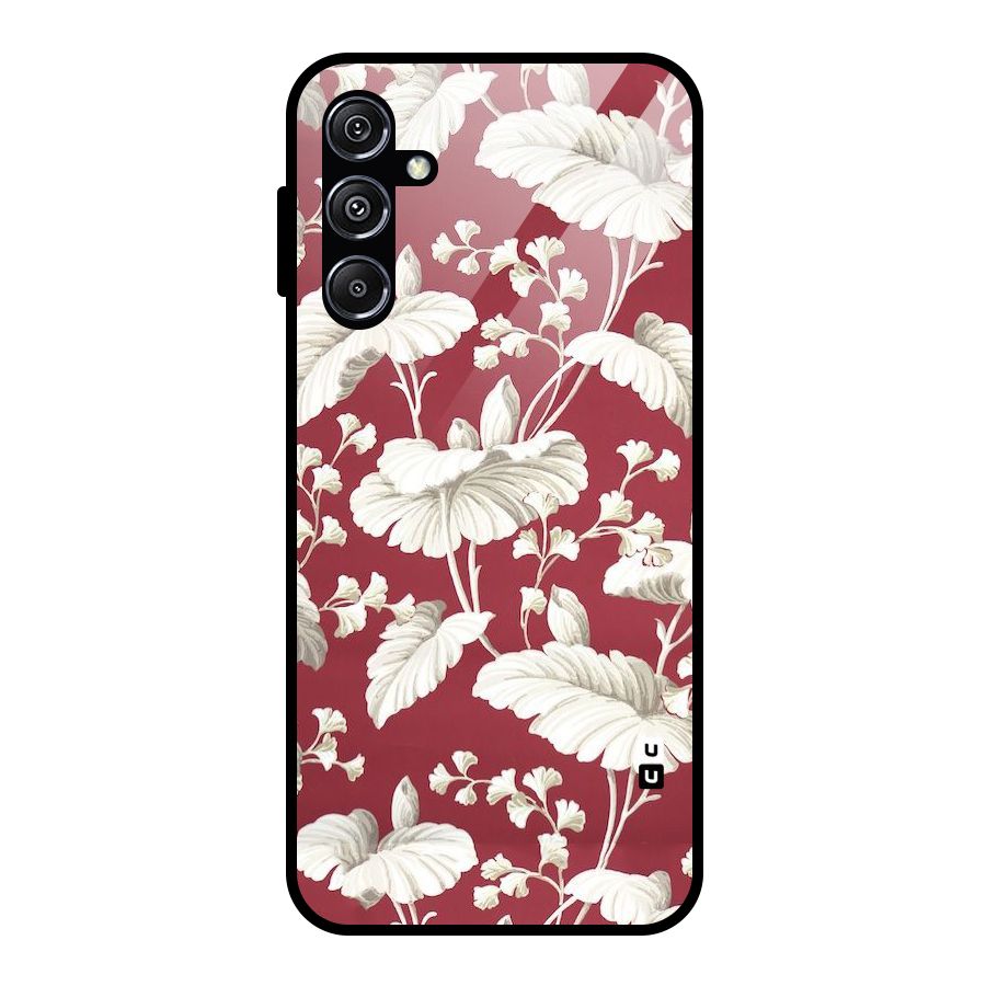 Beautiful Petals Glass Back Case for Galaxy M34 5G