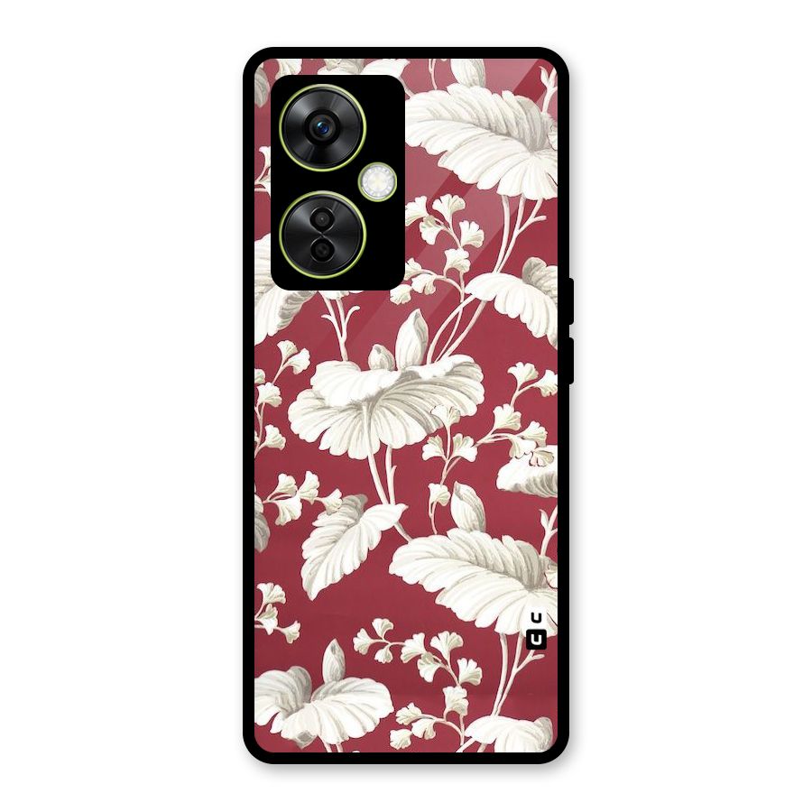 Beautiful Petals Glass Back Case for OnePlus Nord CE 3 Lite