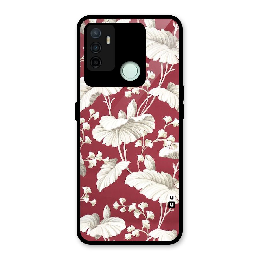 Beautiful Petals Glass Back Case for Oppo A53