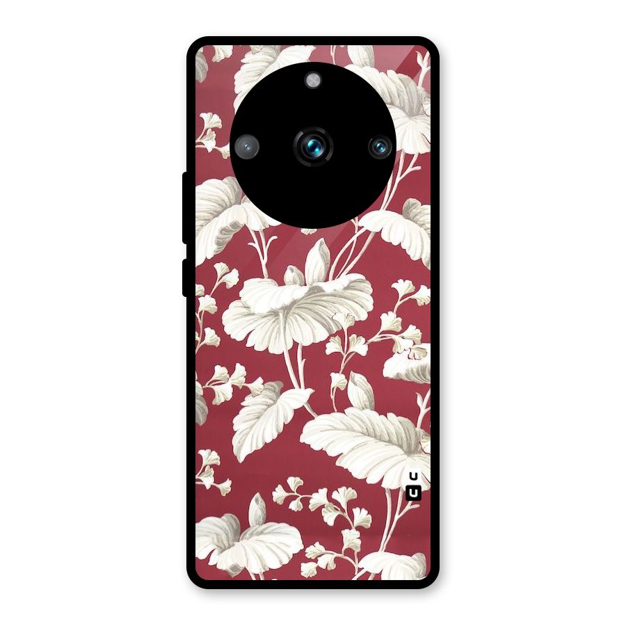 Beautiful Petals Glass Back Case for Realme 11 Pro