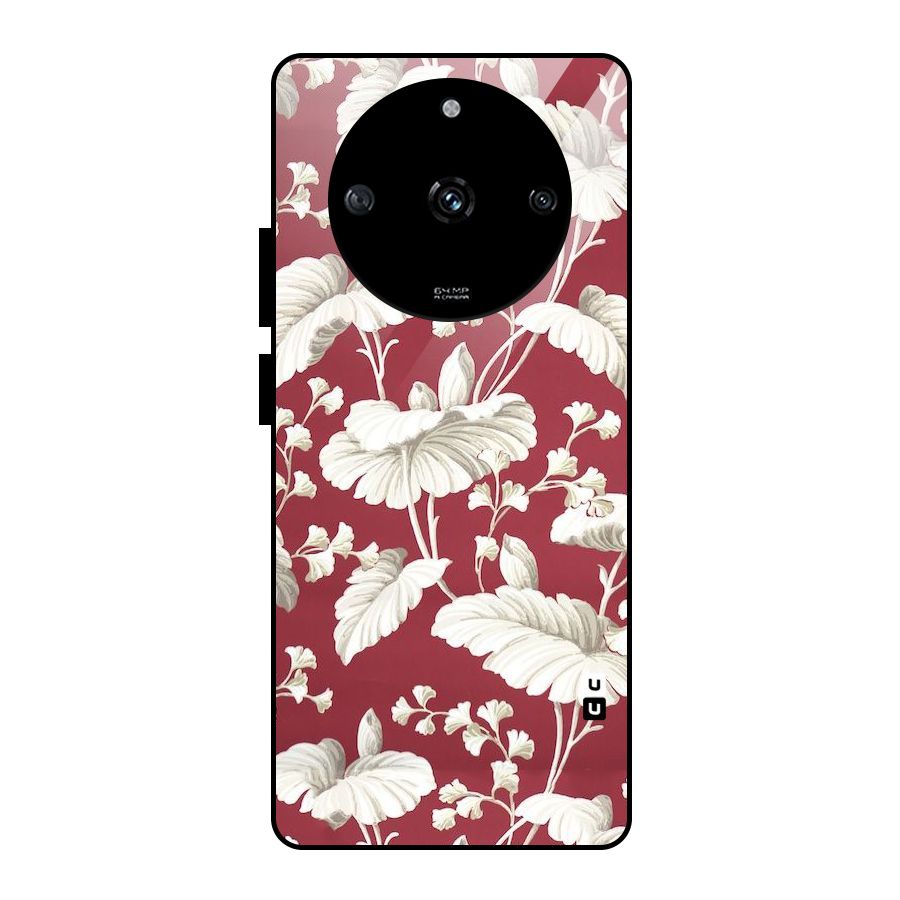 Beautiful Petals Glass Back Case for Realme Narzo 60 5G