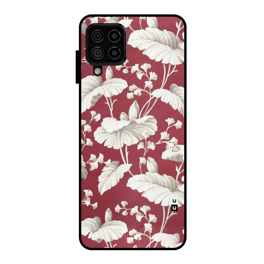 Beautiful Petals Metal Back Case for Galaxy A22 4G