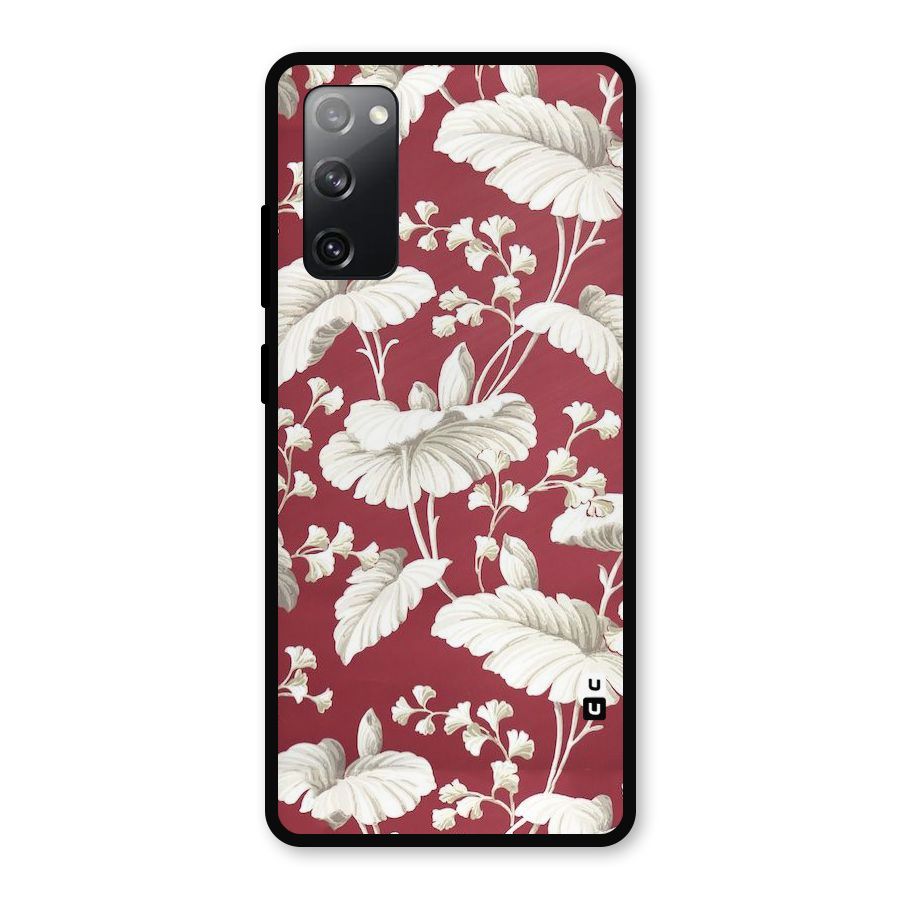 Beautiful Petals Metal Back Case for Galaxy S20 FE