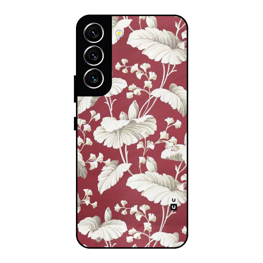 Beautiful Petals Metal Back Case for Galaxy S22 5G