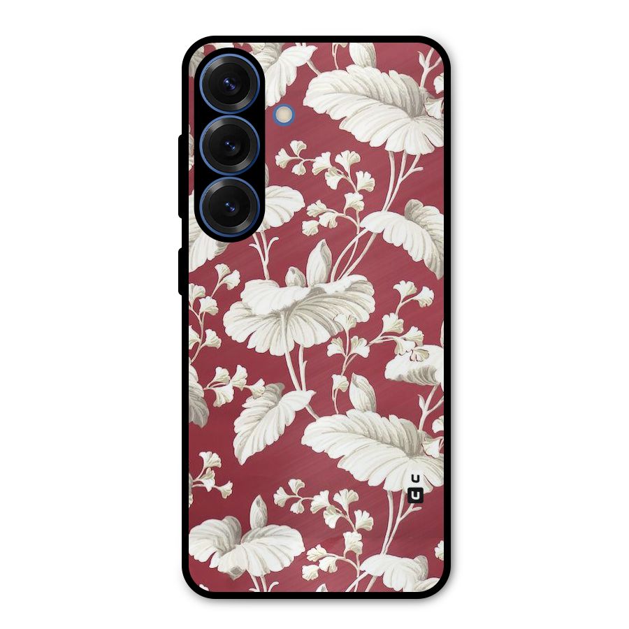 Beautiful Petals Metal Back Case for Galaxy S25