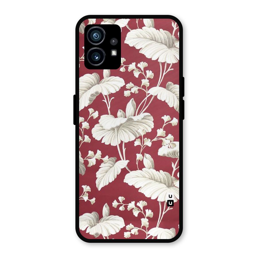 Beautiful Petals Metal Back Case for Nothing Phone 1
