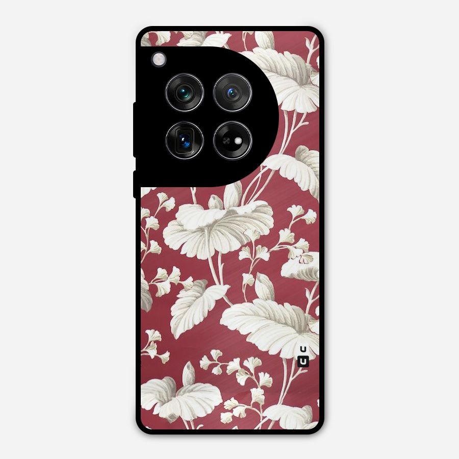 Beautiful Petals Metal Back Case for OnePlus 12