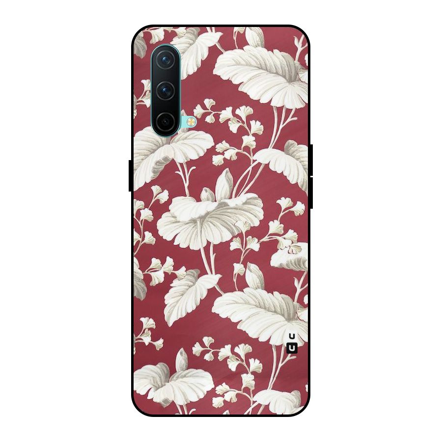 Beautiful Petals Metal Back Case for OnePlus Nord CE 5G