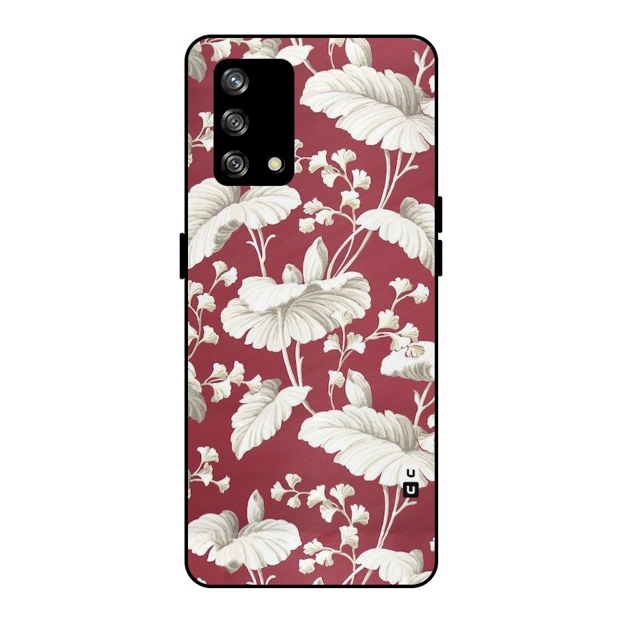 Beautiful Petals Metal Back Case for Oppo F19