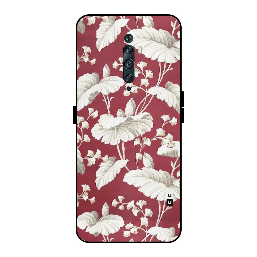 Beautiful Petals Metal Back Case for Oppo Reno2 Z