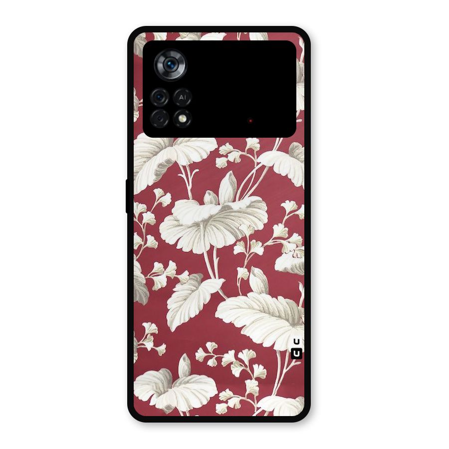 Beautiful Petals Metal Back Case for Poco X4 Pro 5G