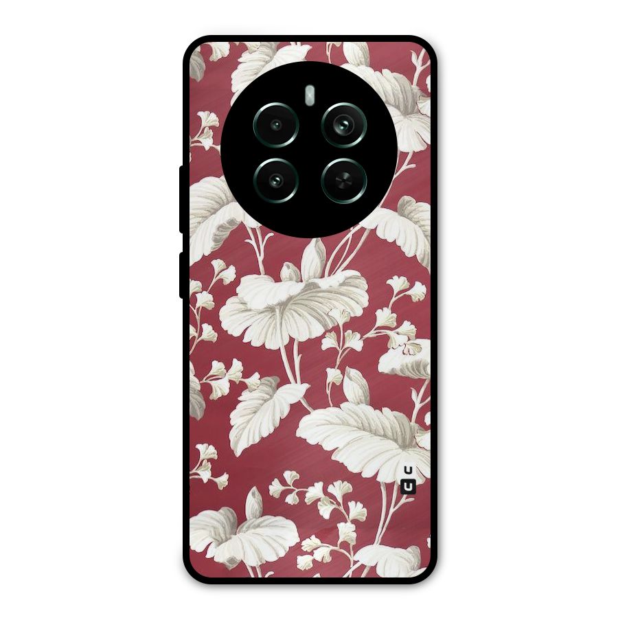 Beautiful Petals Metal Back Case for Realme 12 Pro Plus