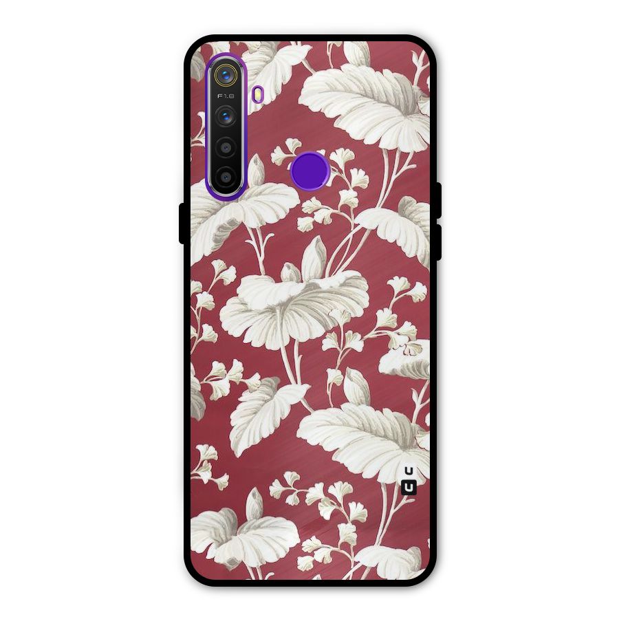 Beautiful Petals Metal Back Case for Realme 5i