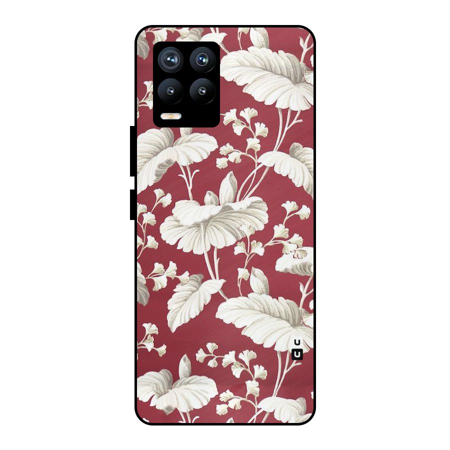 Beautiful Petals Metal Back Case for Realme 8 Pro