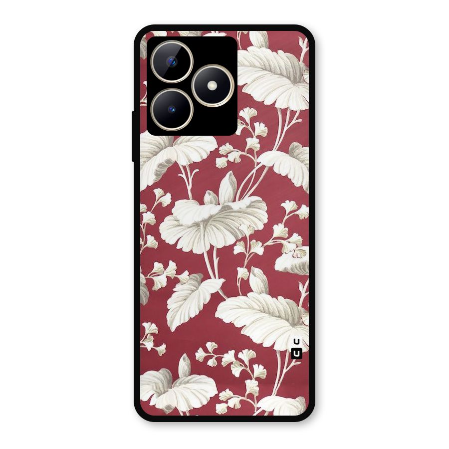 Beautiful Petals Metal Back Case for Realme C53