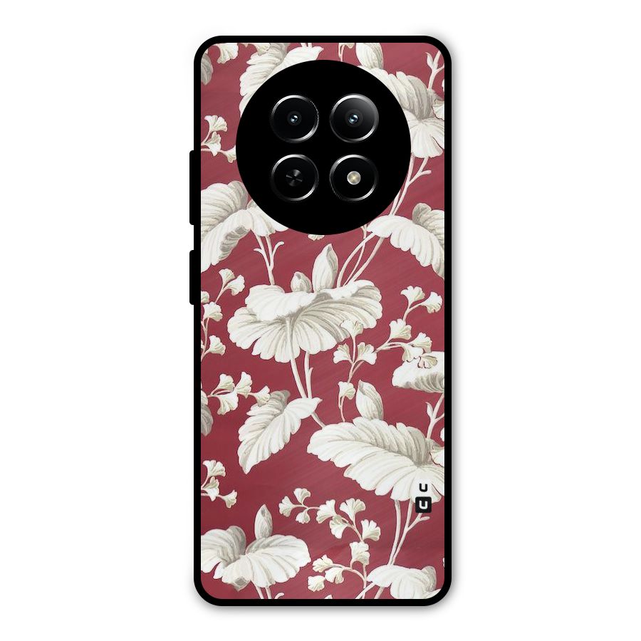 Beautiful Petals Metal Back Case for Realme Narzo 70x 5G