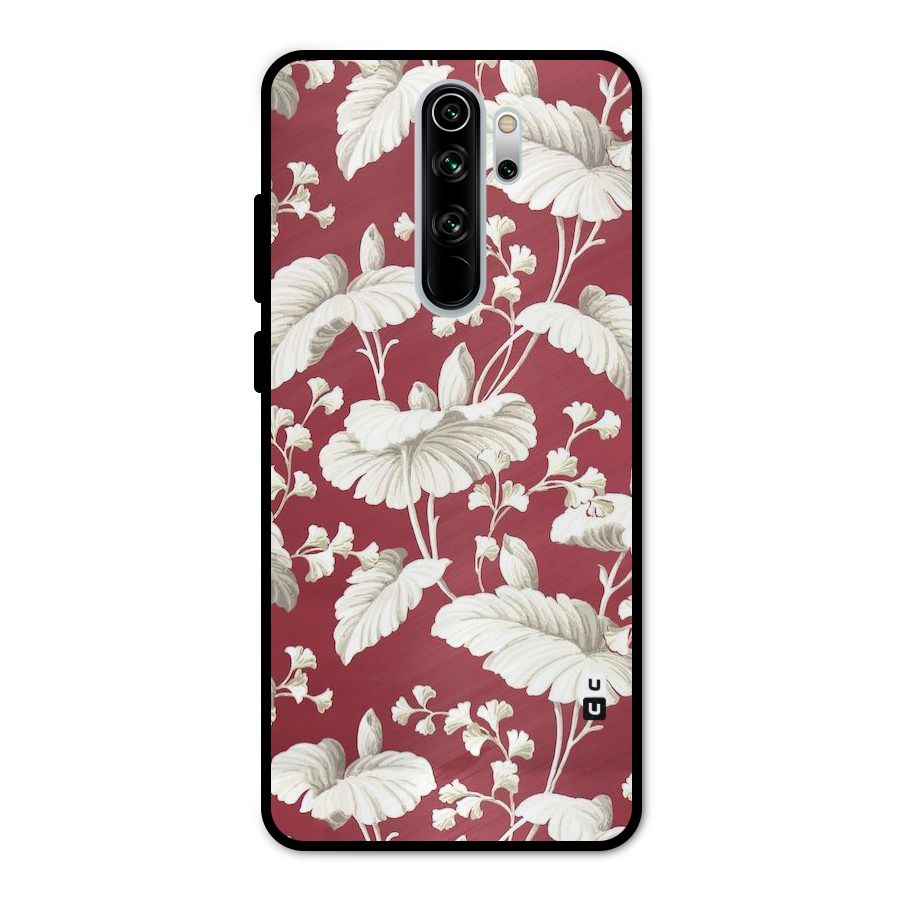 Beautiful Petals Metal Back Case for Redmi Note 8 Pro