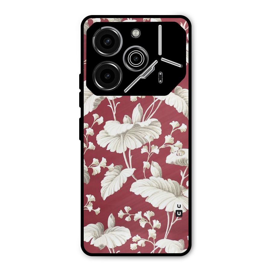 Beautiful Petals Metal Back Case for Tecno Pova 6 Pro