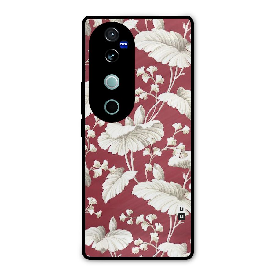 Beautiful Petals Metal Back Case for Vivo V40