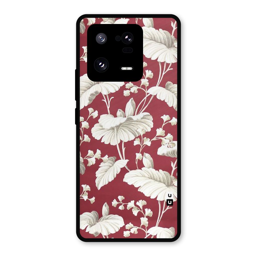 Beautiful Petals Metal Back Case for Xiaomi 13 Pro