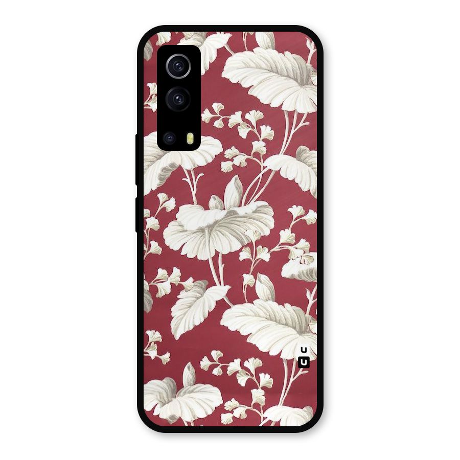 Beautiful Petals Metal Back Case for iQOO Z3
