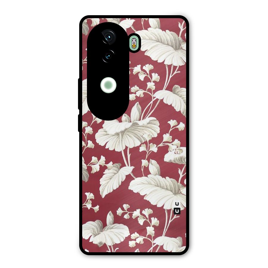 Beautiful Petals Metal Back Case for iQOO Z9s