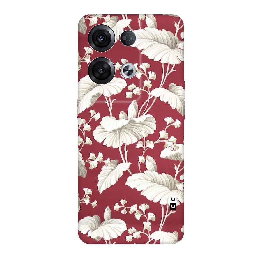 Beautiful Petals Original Polycarbonate Back Case for Oppo Reno8 Pro 5G