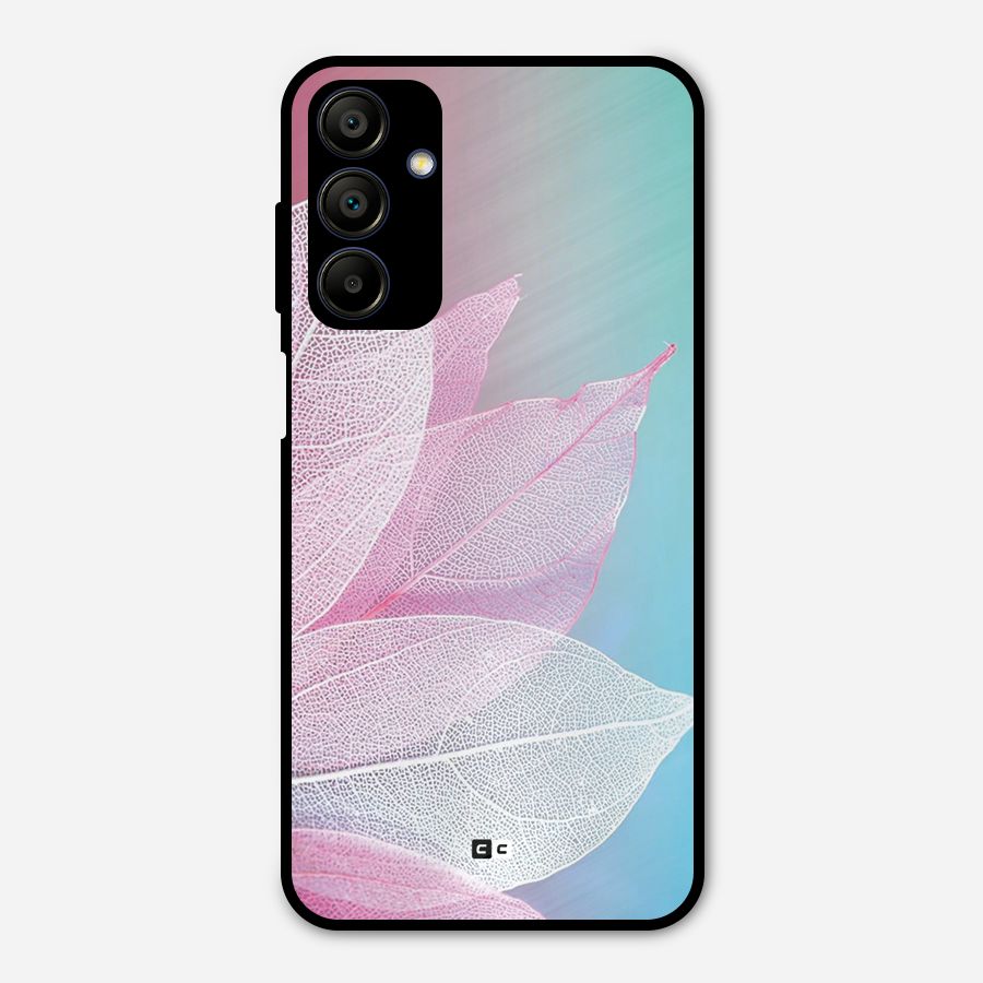 Beautiful Petals Vibes Metal Back Case for Galaxy A15 5G