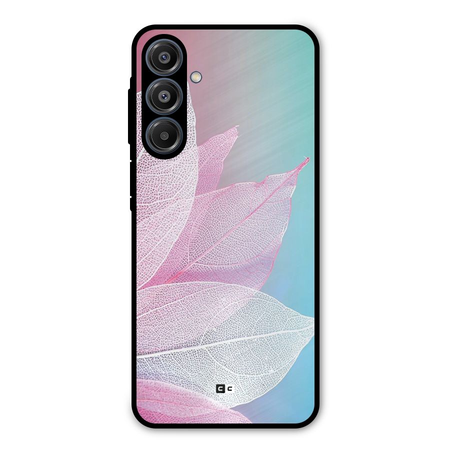 Beautiful Petals Vibes Metal Back Case for Galaxy A16 5G