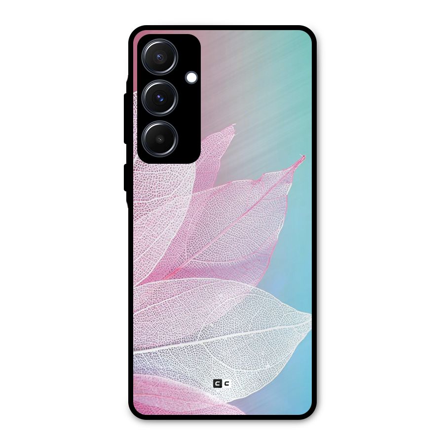 Beautiful Petals Vibes Metal Back Case for Galaxy A55