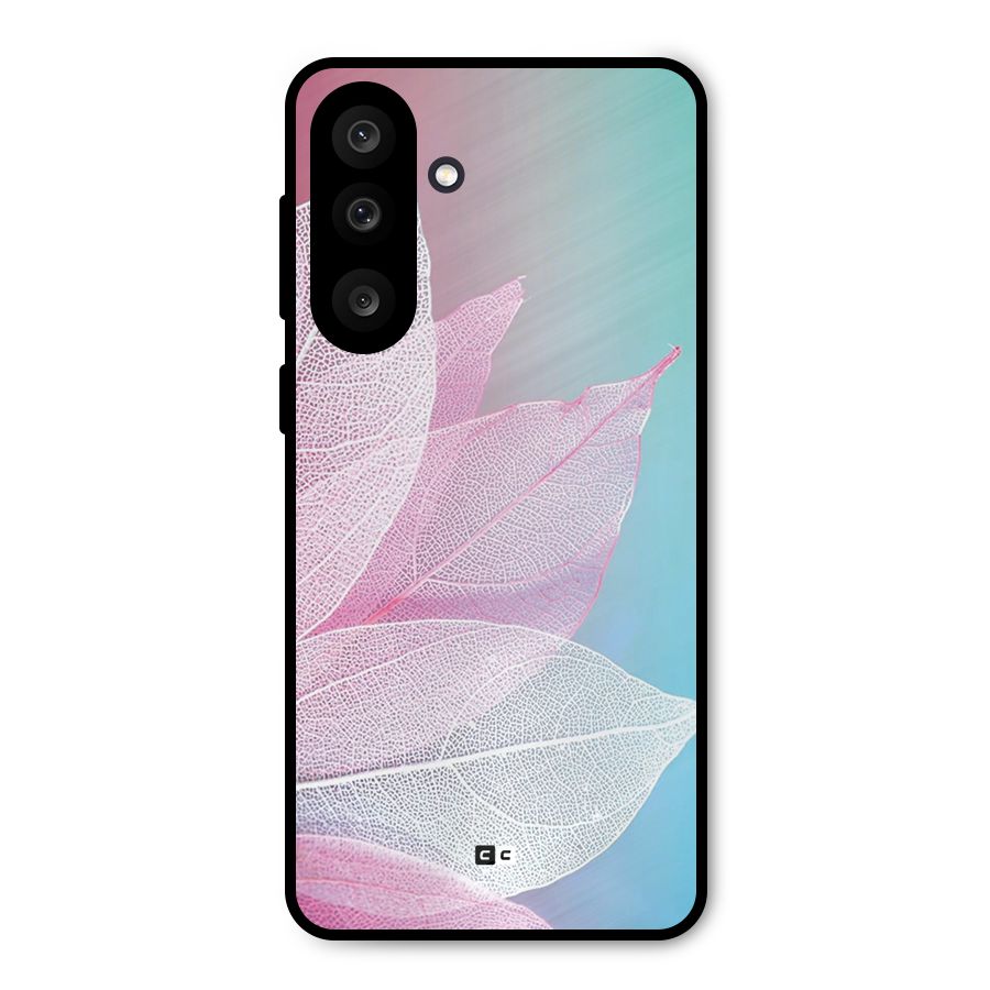 Beautiful Petals Vibes Metal Back Case for Galaxy F56