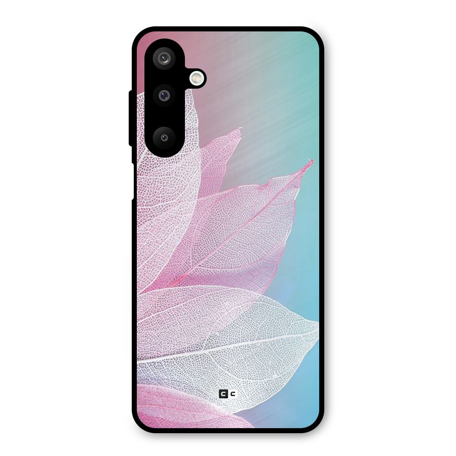 Beautiful Petals Vibes Metal Back Case for Galaxy M16