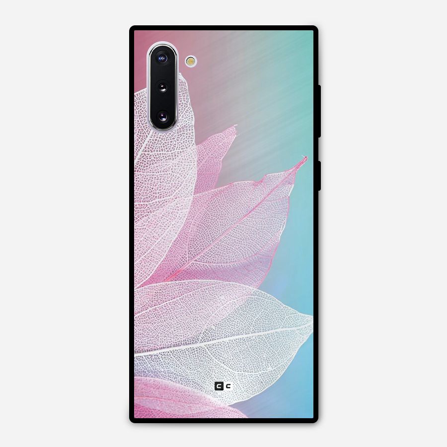 Beautiful Petals Vibes Metal Back Case for Galaxy Note 10