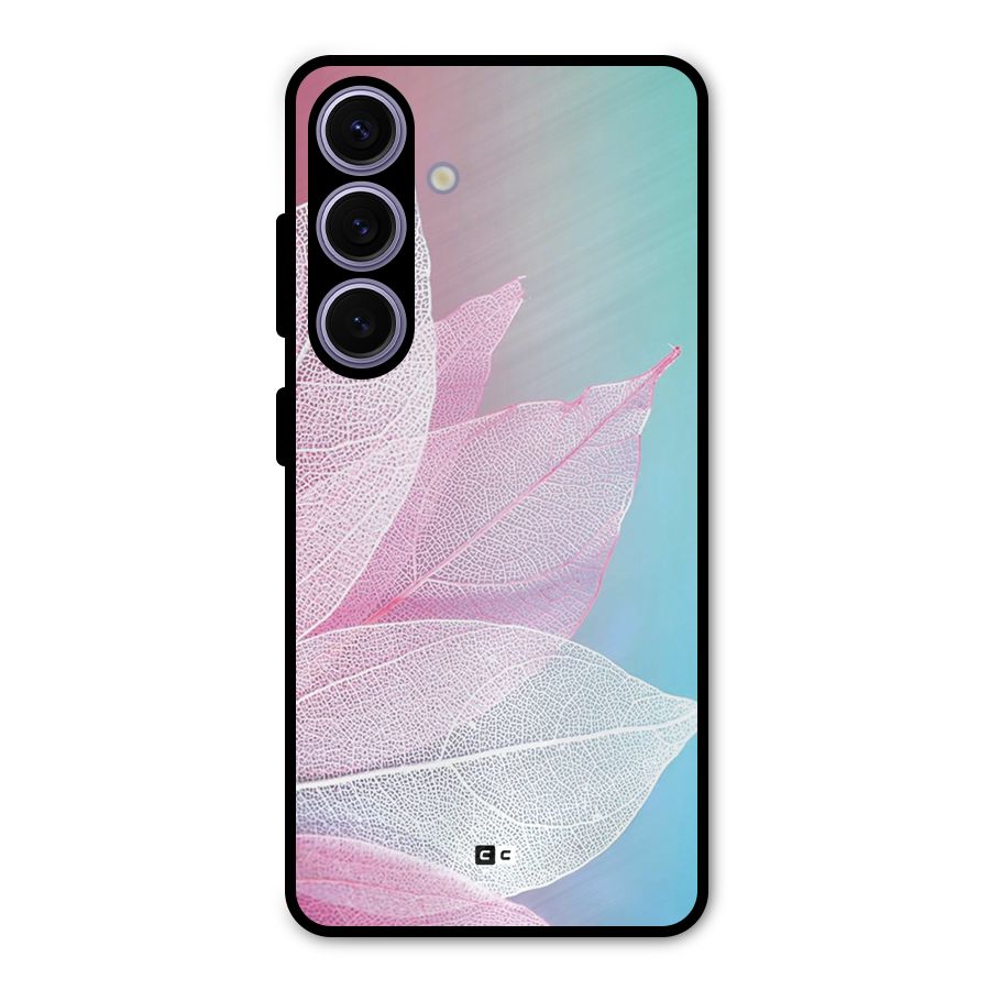 Beautiful Petals Vibes Metal Back Case for Galaxy S24