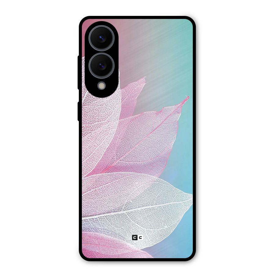 Beautiful Petals Vibes Metal Back Case for Galaxy S25 Edge
