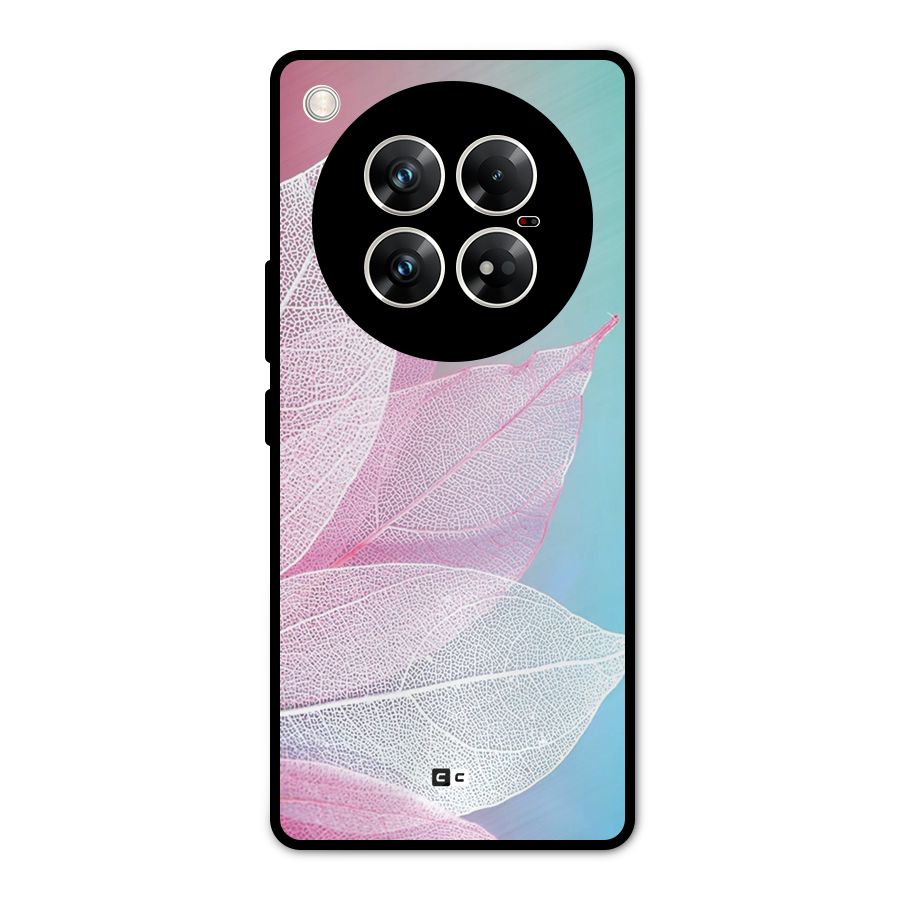 Beautiful Petals Vibes Metal Back Case for Infinix Zero 40 5G