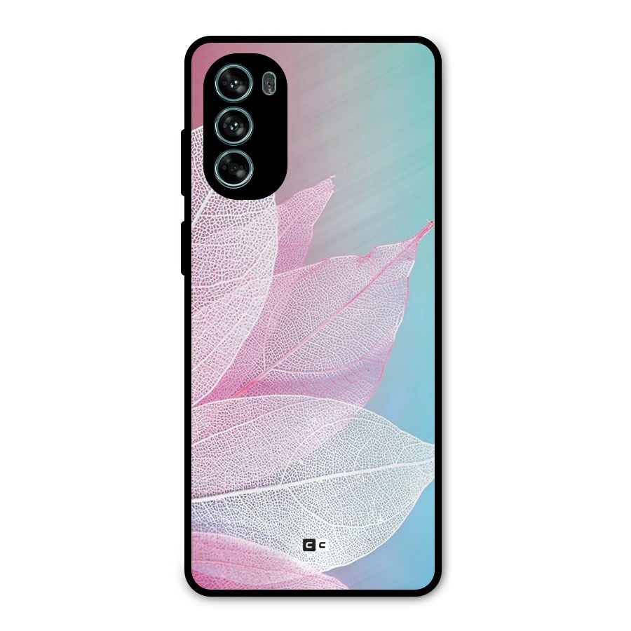 Beautiful Petals Vibes Metal Back Case for Moto G62