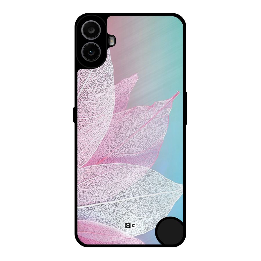 Beautiful Petals Vibes Metal Back Case for Nothing CMF Phone 1